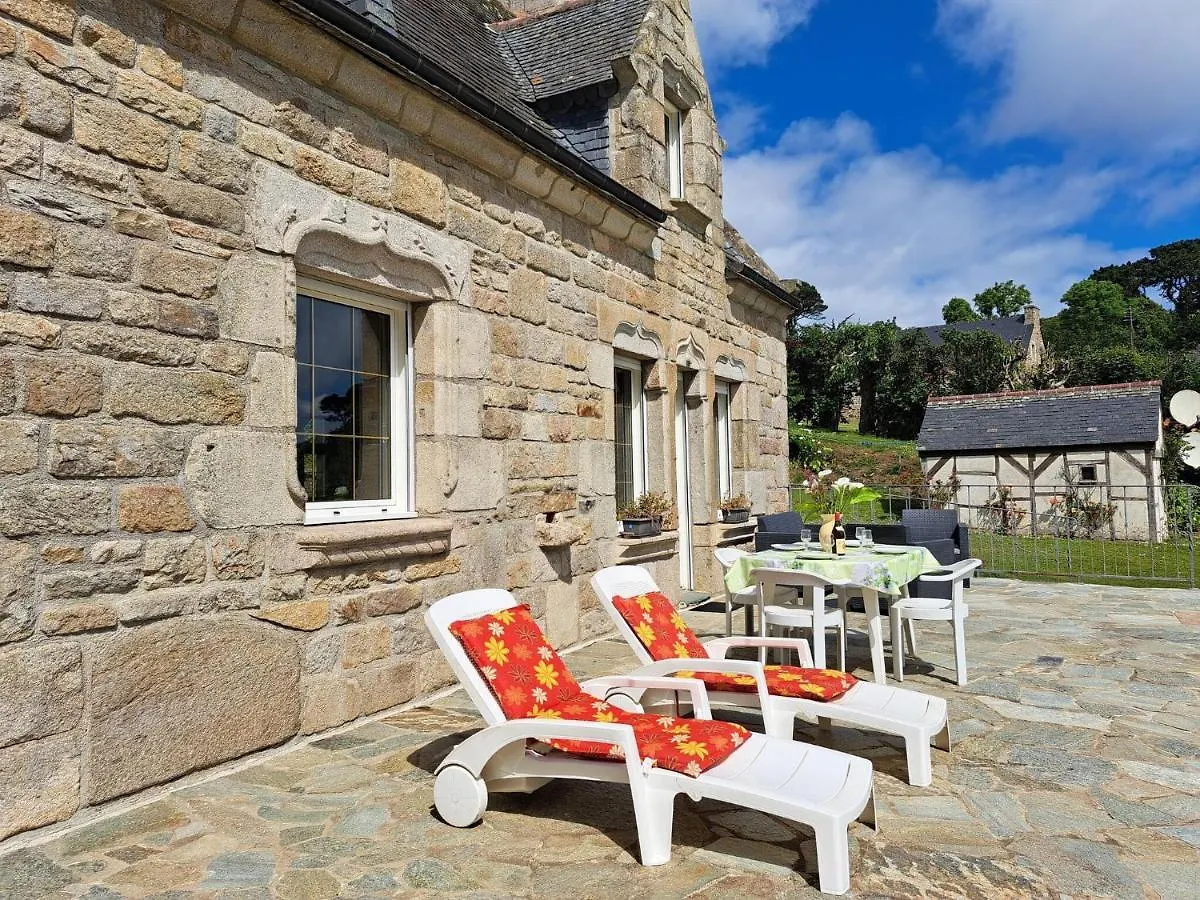 Ferienhaus Villa Breton Granite Stone House With Fantastic Sea Views Saint-Pol-de-Léon