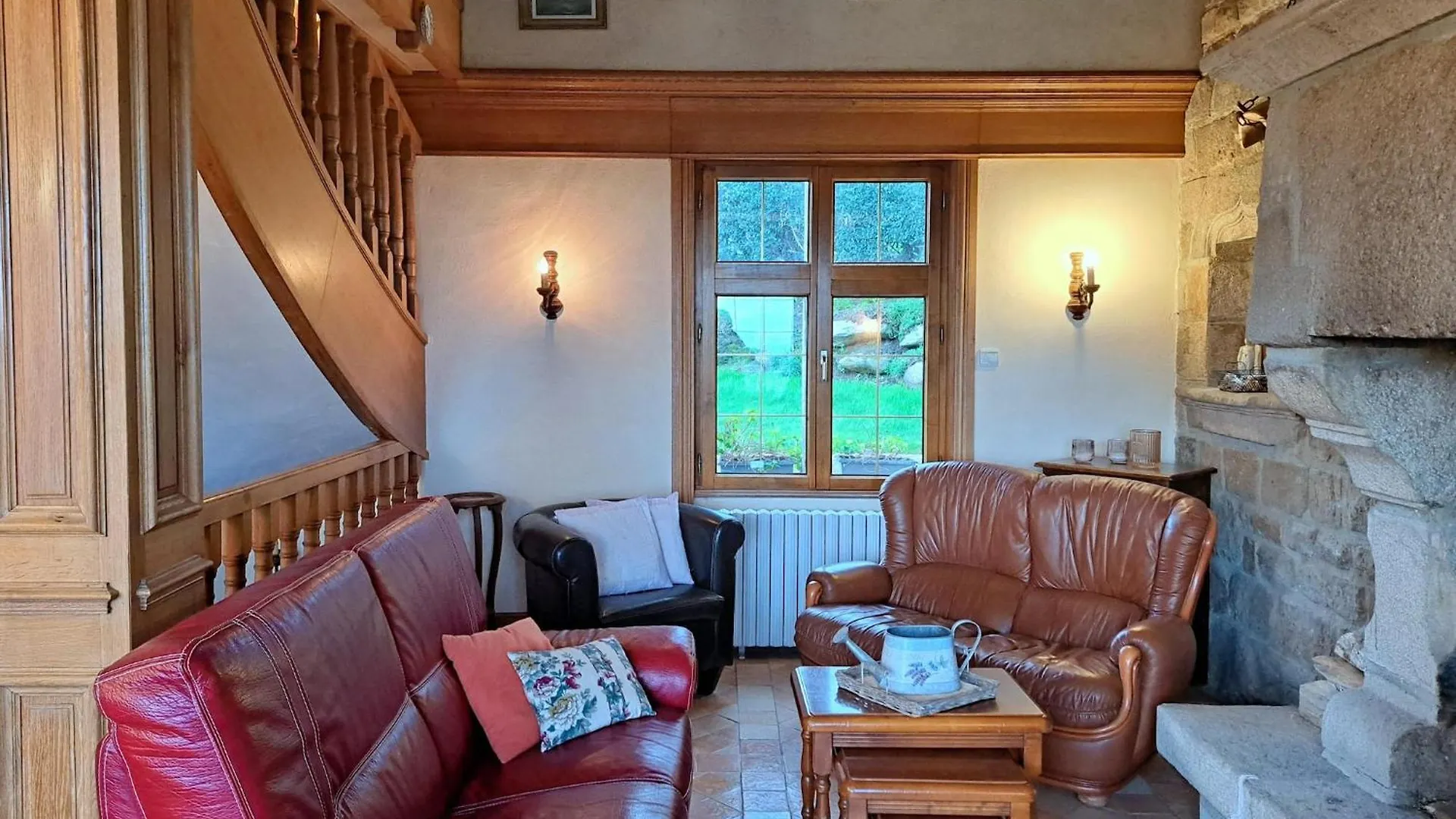 Villa Breton Granite Stone House With Fantastic Sea Views Saint-Pol-de-Léon Frankreich